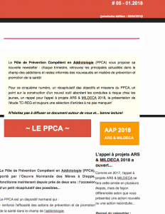 lettre addictologie PPCA janvier 2018
