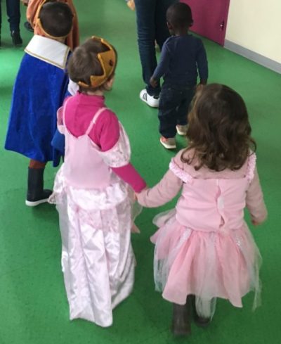 jour de Carnaval à la crèche Trampoline